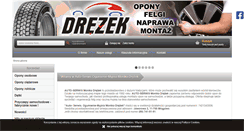 Desktop Screenshot of opony.mragowo.pl