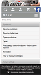 Mobile Screenshot of opony.mragowo.pl