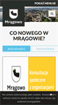 Mobile Screenshot of mragowo.pl